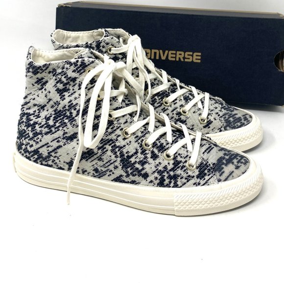 💖MEGA SALE💖Converse Chuck Taylor All Star 553448C Gemma Hi Black & White - Picture 3 of 8